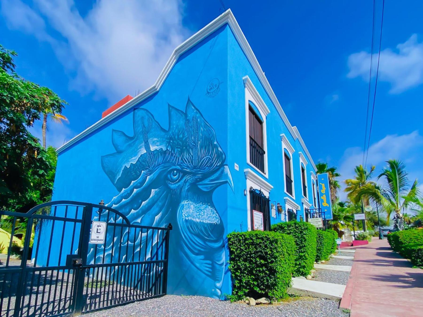 Gallo Azul Hotel, En El Corazon De Тодос-Сантос Экстерьер фото