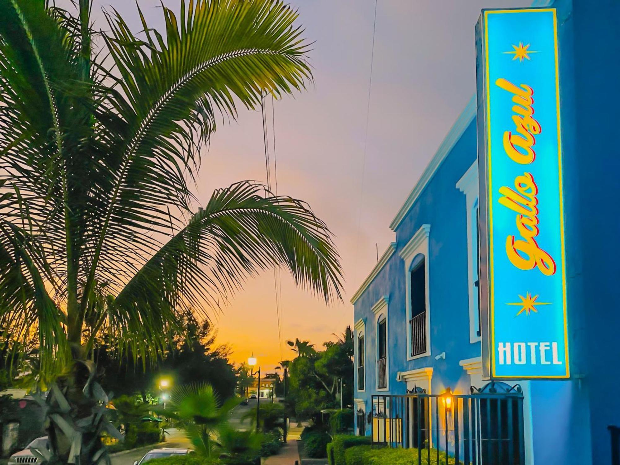 Gallo Azul Hotel, En El Corazon De Тодос-Сантос Экстерьер фото