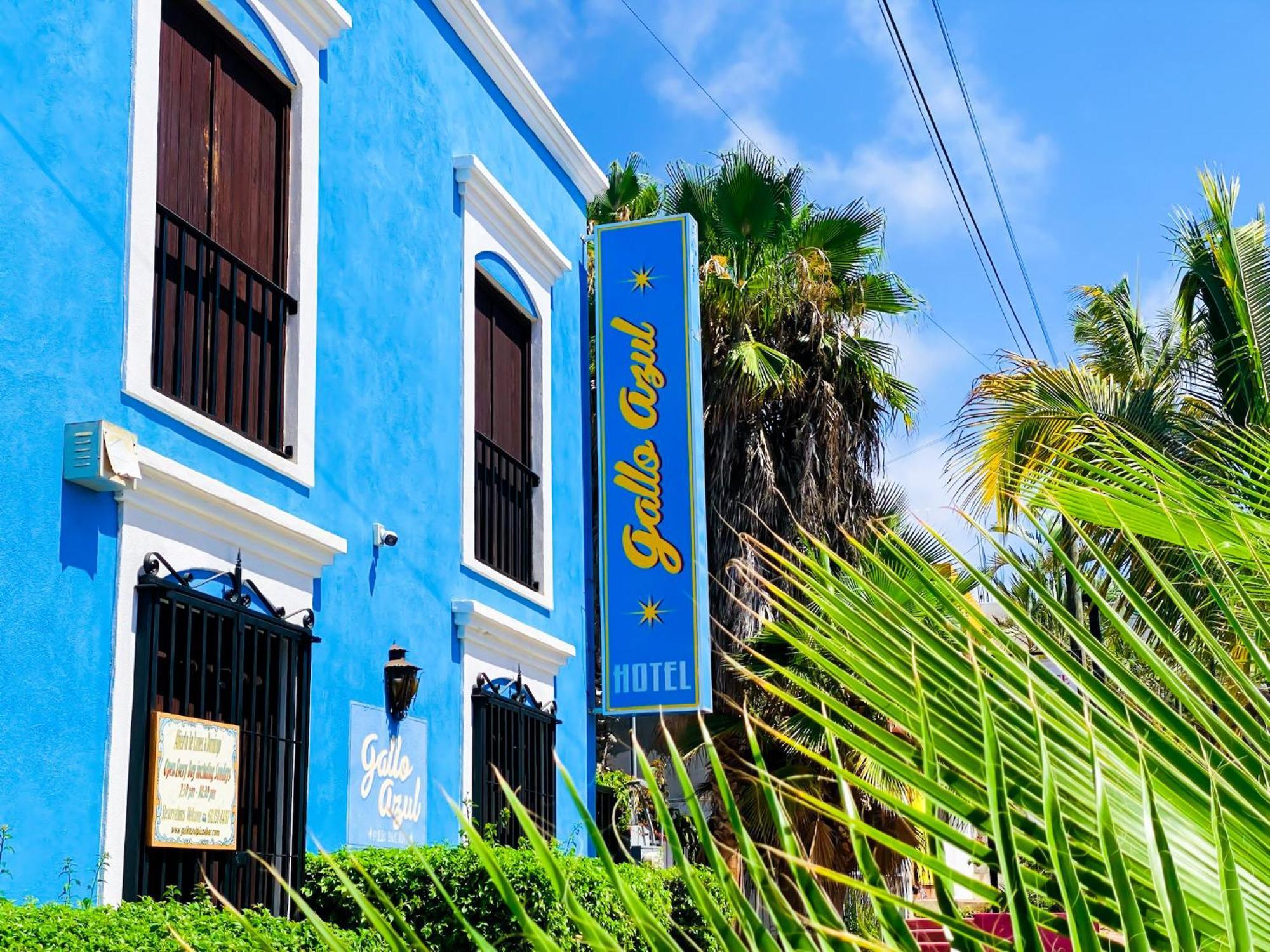 Gallo Azul Hotel, En El Corazon De Тодос-Сантос Экстерьер фото